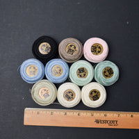 Pastel DMC Pearl Cotton Thread Bundle - 10 Spools