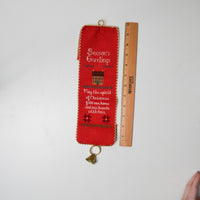 Christmas Cross Stitch Wall Hanging