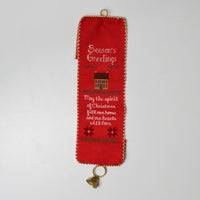 Christmas Cross Stitch Wall Hanging