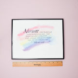 Framed Namaste Print