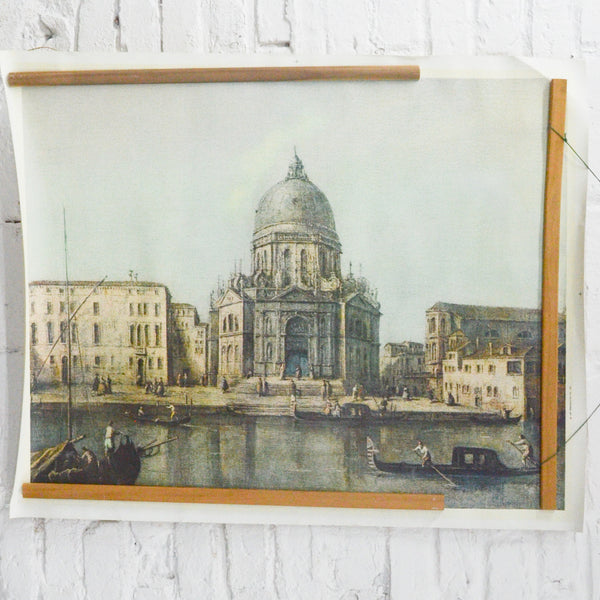 The Church of Santa Maria della Salute, Venice Print on Canvas
