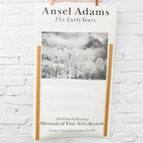 Ansel Adams The Early Years Museum of Fine Arts Boston 1991 Exhibition Poster