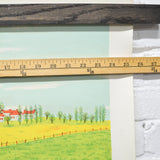 French Countryside Lithograph Art Print - 20" x 25.5"