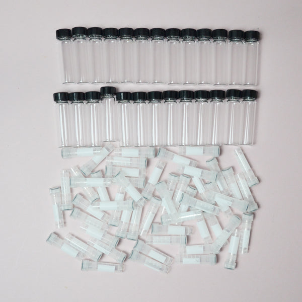 Mini Plastic + Glass Vial Bundle