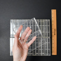 Clear Cassette Tape Cases - Set of 29