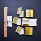 Gold + Silver Gift Boxes - Set of 7