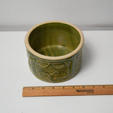 Green Glaze McCoy Stoneware Butter Crock - No Lid or Handle