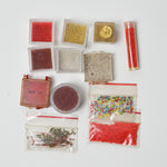 Miniature Red + Metallic Ball Bundle