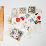 Vintage Miniature Lamp Bases + Shades Bundle