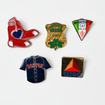 Boston Themed Pins - Set of 5