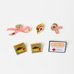 Assorted Health Themed Pin Bundle