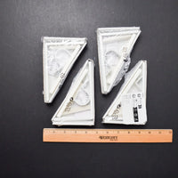 Ikea Betydlig Wall/Ceiling Brackets, White - Set of 4
