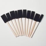 Ten Foam Brushes