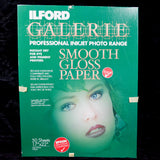 Ilford Galerie Smooth Gloss Paper, 17" x 22" - 27 Sheets