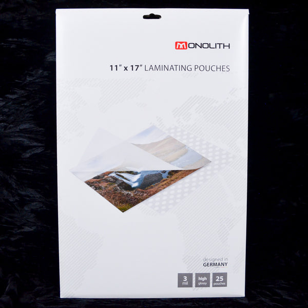 Monolith Laminating Pouches, 11" x 17" - Pack of 25