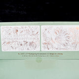 Thanksgiving Coloring Book Foil Placemats - Pack of 7