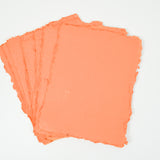 Orange Handmade Paper Bundle