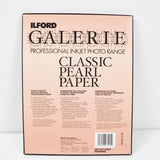 Ilford Galerie Classic Pearl Paper, 8.5" x 11" - 10 Sheets