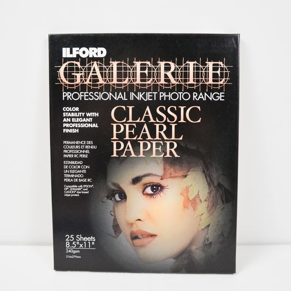 Ilford Galerie Classic Pearl Paper, 8.5" x 11" - 10 Sheets