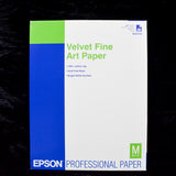 Epson Velvet Fine Art Paper, 8.5" x 11" - 17 Sheets