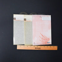 Chipboard Uppercase Alphabet Bundle