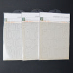 Chipboard Lowercase Alphabet Bundle