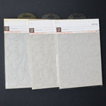Chipboard Script Alphabet Bundle