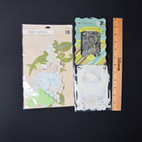 Floral Chipboard + Scrapbooking Bundle