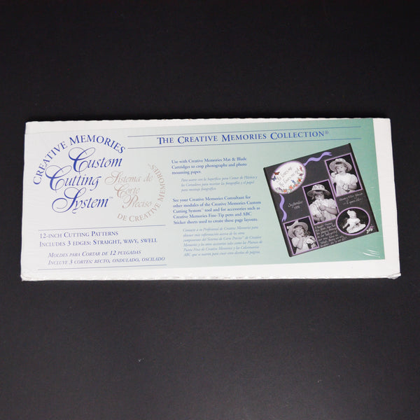 Creative Memories Custom Cutting System 12 Inch Cutting Patterns