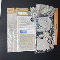 Chipboard Alphabet Bundle