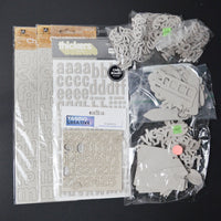 Chipboard Alphabet Bundle
