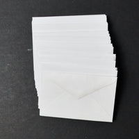 White Miniature Envelope Bundle