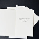 Hanukkah Cards with Envelopes - 5 Sets