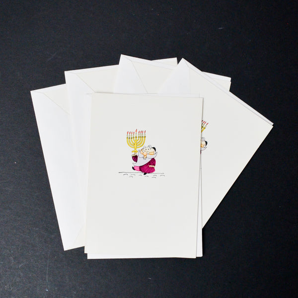 Hanukkah Cards with Envelopes - 5 Sets