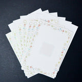 Glittery Christmas Cards with Envelopes - 7 Sets