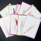 Watercolor Style Abstract Nature Cards - 14 Sets