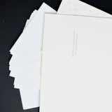 Christmas Tree with Cardinals Cards with Envelopes - 18 Sets