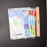 Bright Green Paper Big Tab Insertable Colored Dividers - 3 Packs