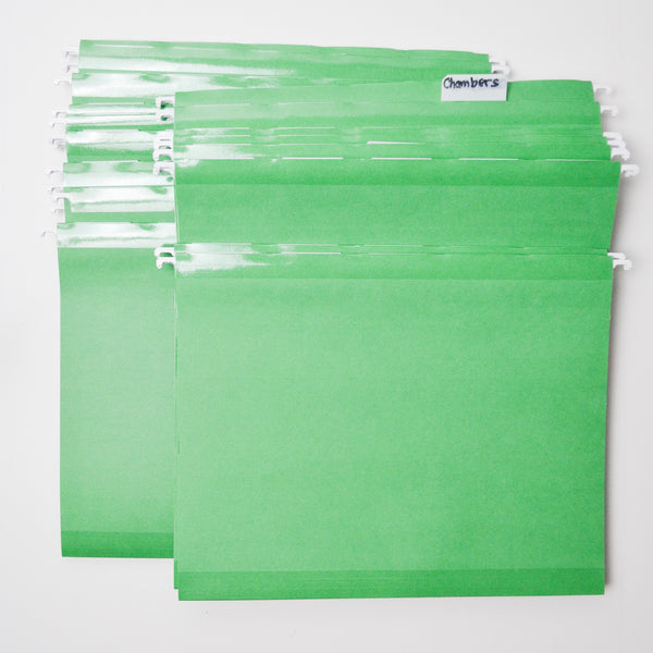 Green Pendaflex Ready-Tab Premium Reinforced Hanging File Folders