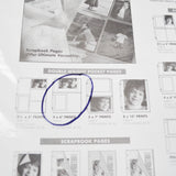 Clear Plastic Binder Inserts with 4 x 6" Photo Sleeves - 8+ Packs