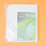 3-Ring Page Protectors for Trading Cards - 2.5" x 3.5" Pockets