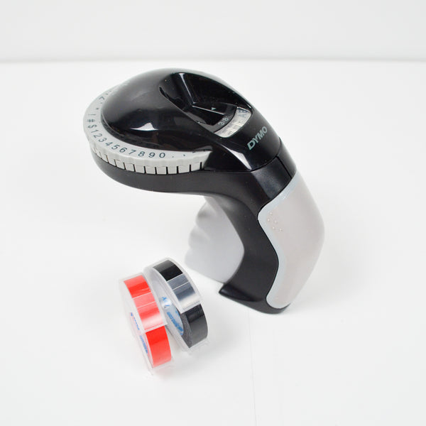 DYMO Organizer XPress Label Maker with Red + Black Tapes