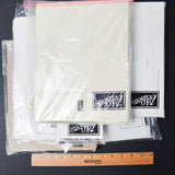 White, Cream + Off-White Cardstock Scraps + Sheets