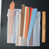 Neutral Toned Cardstock + Paper Strips