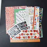 School + Sports Themed Scrapbook Kit Bundle