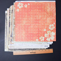 Vintage + Neutral Patterned Scrapbook Paper Bundle