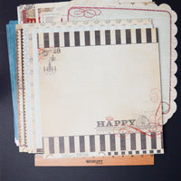 Muted Scrapbook Paper Bundle