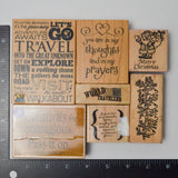 Assorted Stamp Bundle - Set of 7