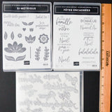 French Stamp + Die Bundle