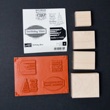 Stampin' Up! Birthday Bliss Rubber Stamp Set - Unmounted